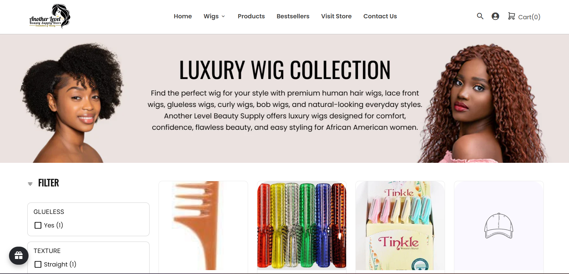 Another Level Beauty — Collection Page