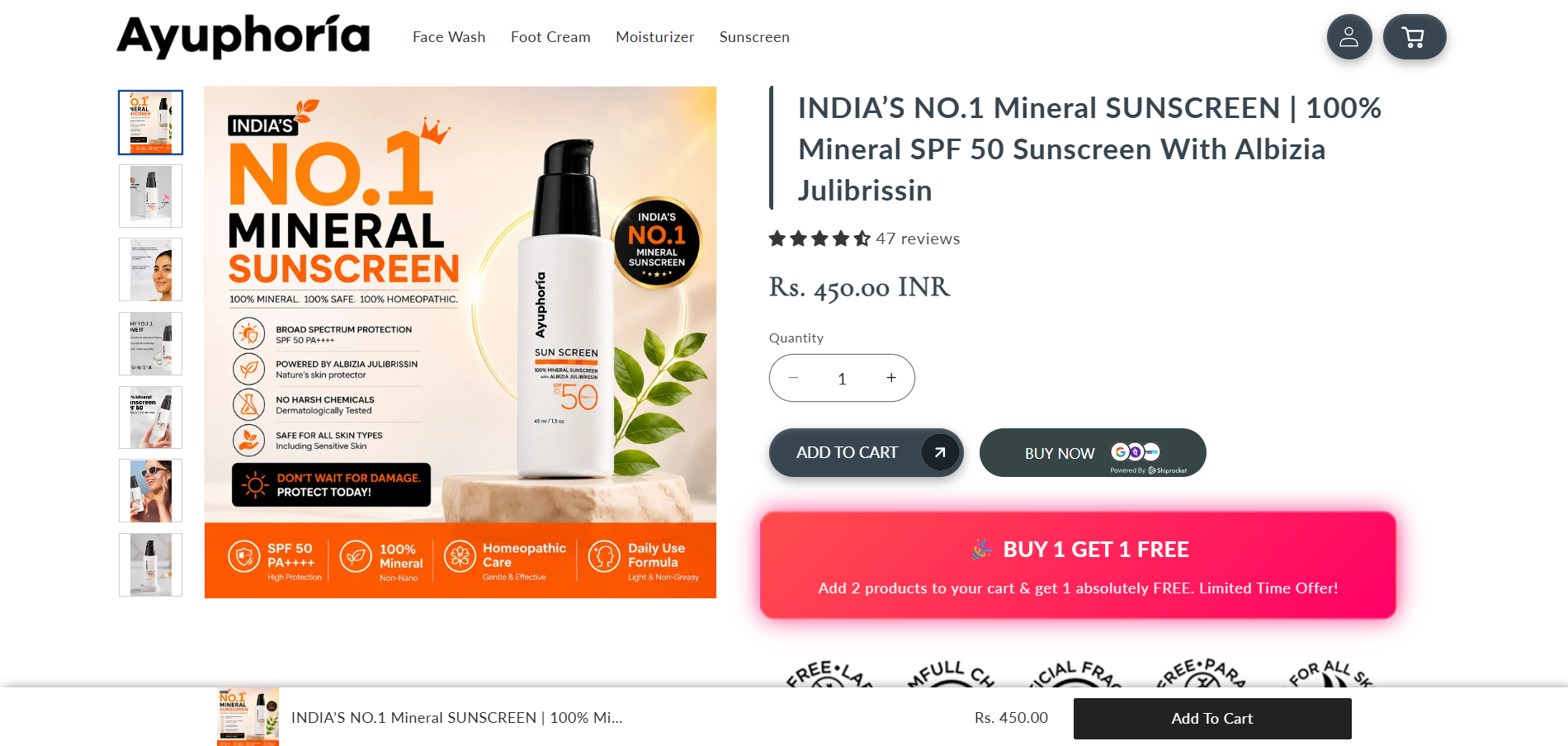 Ayuphoria — Product Page