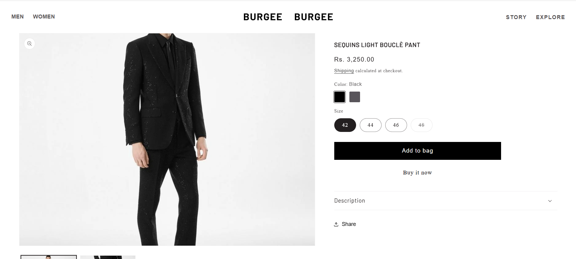Burgee — Product Page