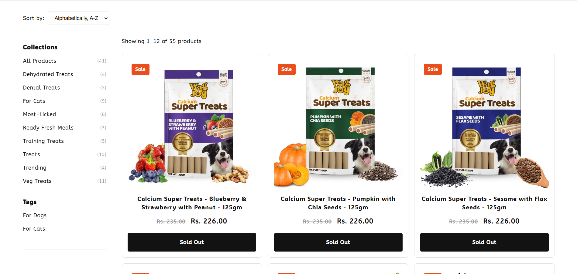 Perrito Pet Products — Collection Page