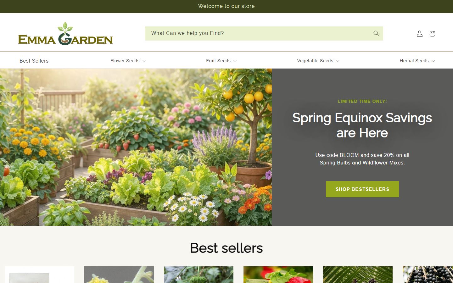 Emma Garden homepage