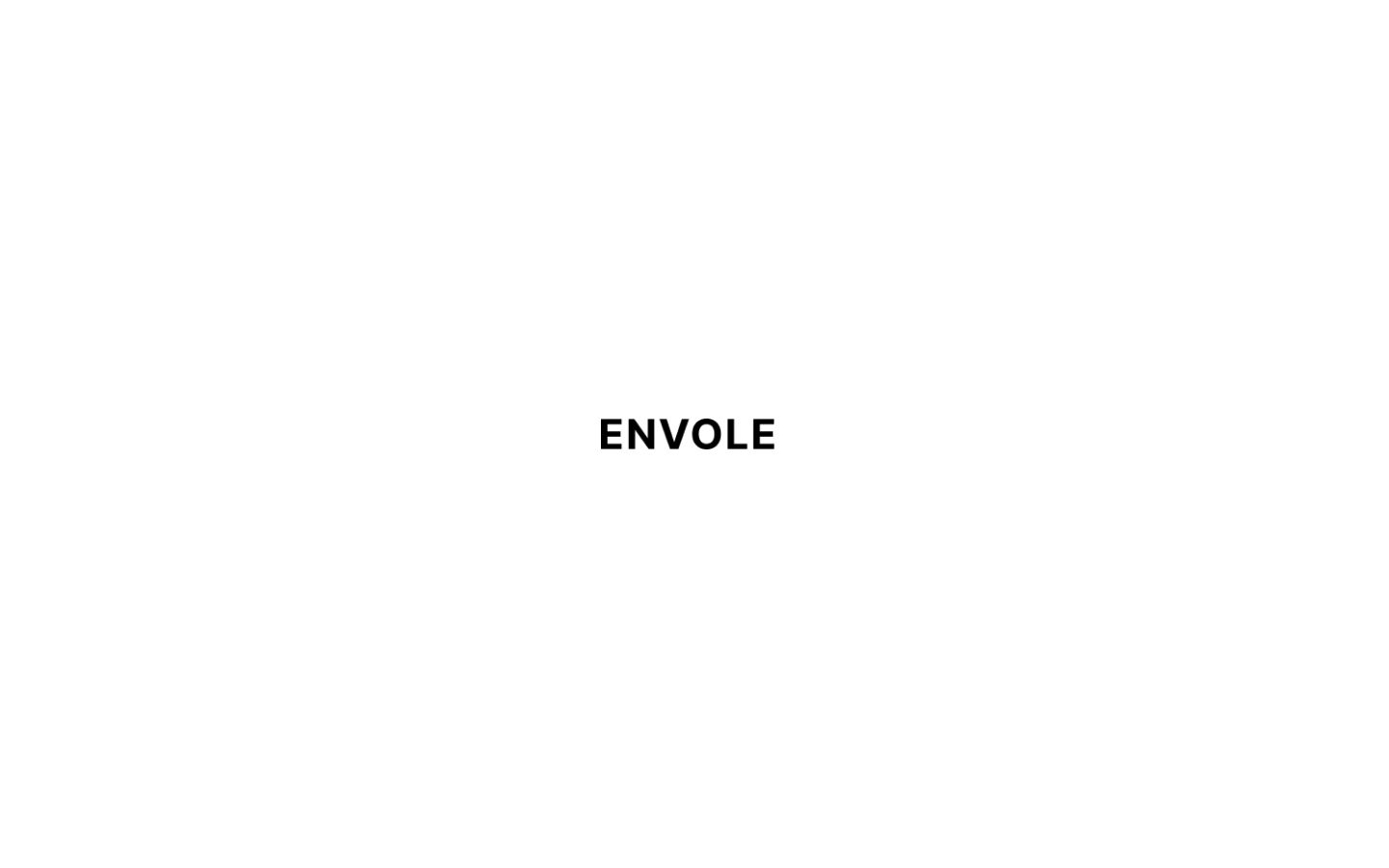 Envole homepage